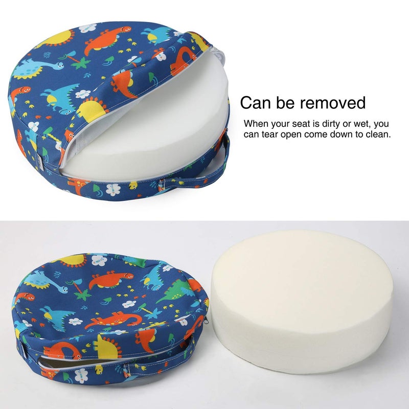 Zicac Portable Seat Cushion Washable with Non-Slip Bottom, Detachable Strong Support Cushion for Toddler Kids Baby Infant - Image 3